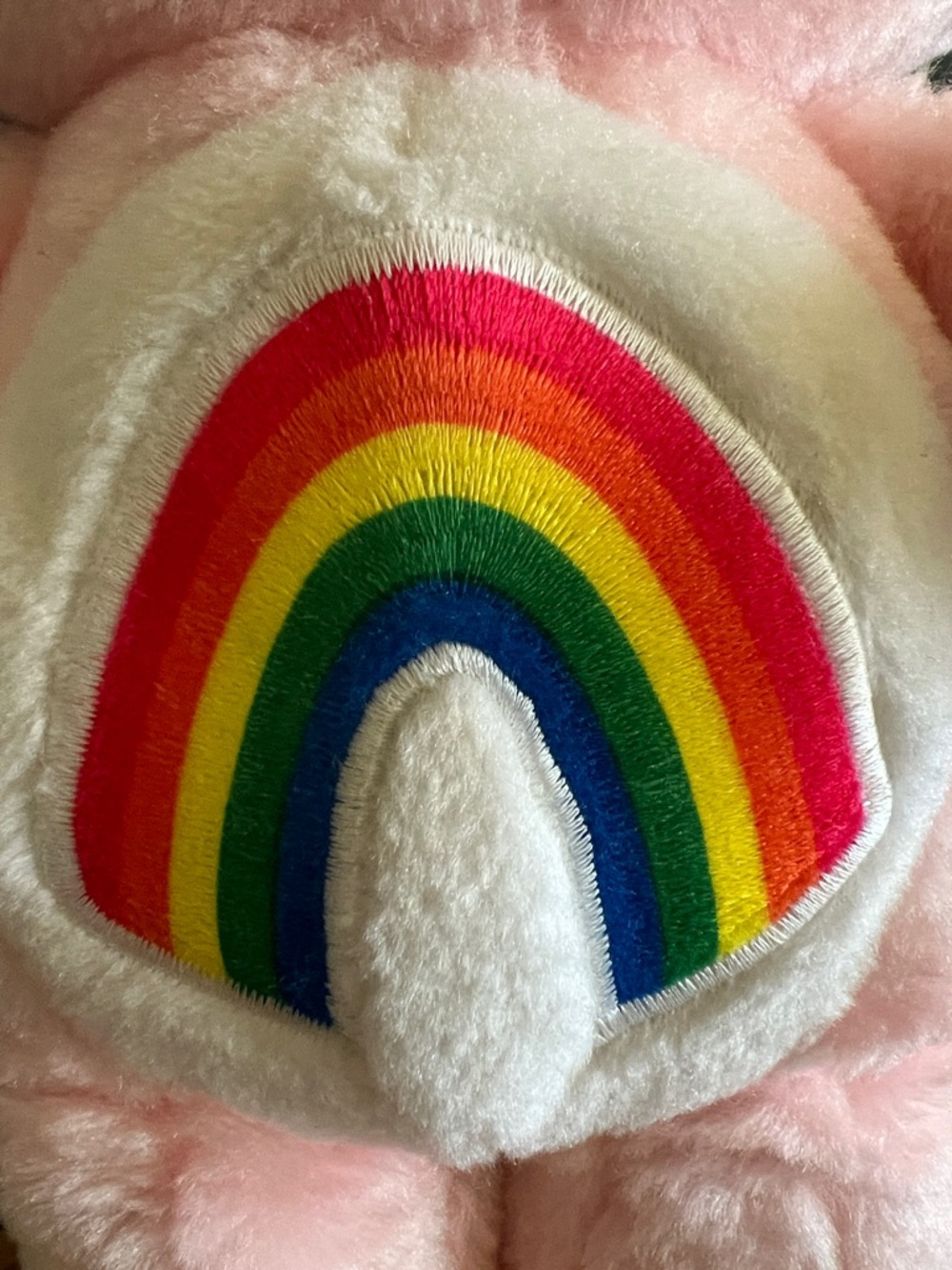 VINTAGE Kenner Care Bears Cheer Bear plush 1980s childhood nostalgia EUC 🌈 - Picture 6 of 14